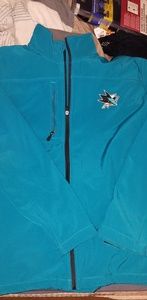 San jose sharks zipper jacket